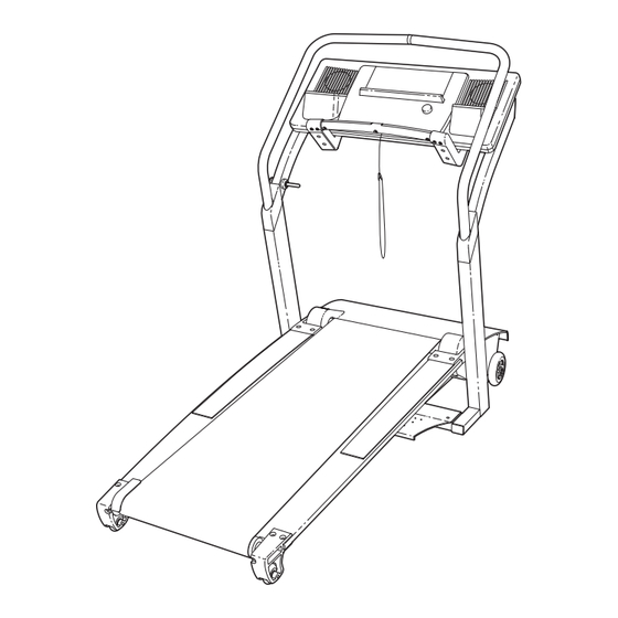 NordicTrack R 7200 treadmill NTL2295 M.0 User Manual