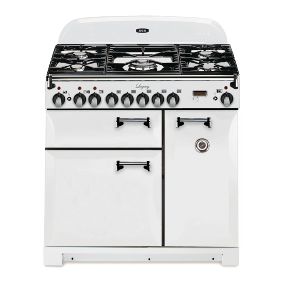 AGA LEGACY 36 User's Manual & Installation Instructions