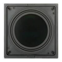 Monitor Audio IWS-10 Installation Manual