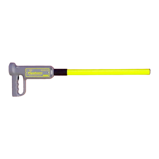 Pipehorn 450 Mag Horn User Manual