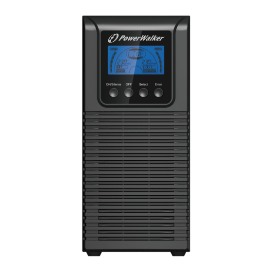 PowerWalker VFI 1000 TG User Manual