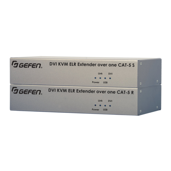 Gefen EXT-DVIKVM-ELR User Manual