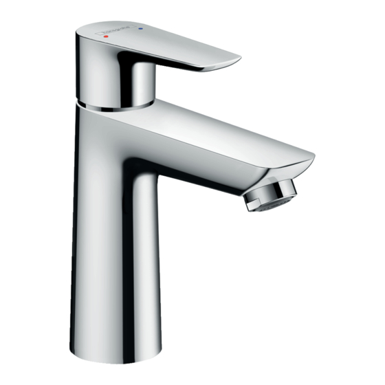 Hans Grohe Talis E 110 Instructions For Use/Assembly Instructions