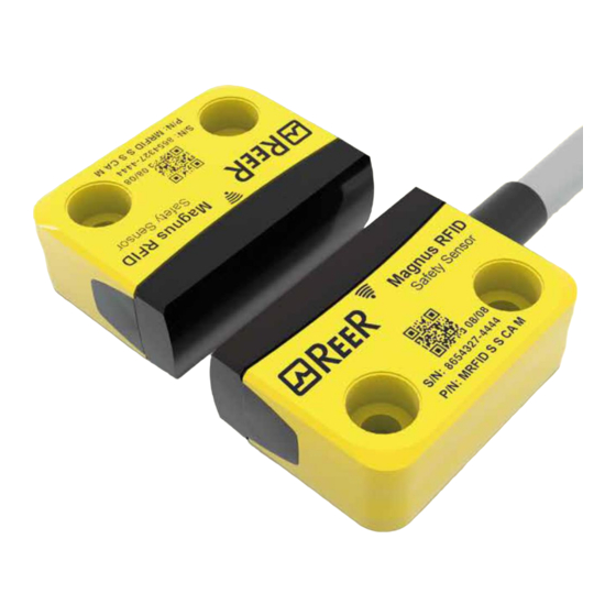 Reer Magnus RFID S Series Installation, Use And Maintenance Manual