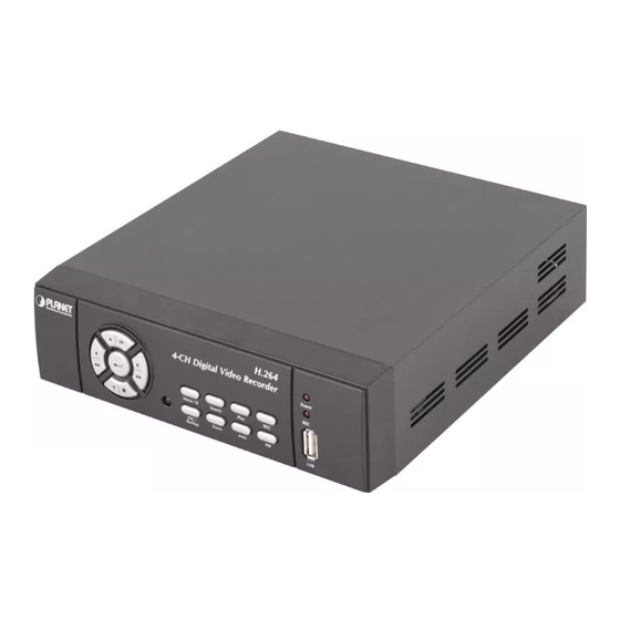Planet DVR-462 Quick Manual