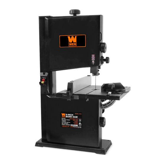 Wen 3959 Benchtop Band Saw Manuals