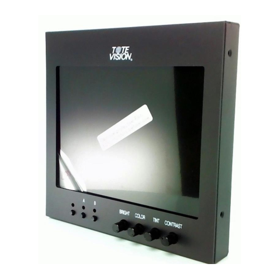 Tote Vision LCD-560 Specification Sheet