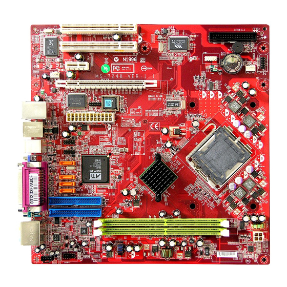 MSI RC410 Series Manual