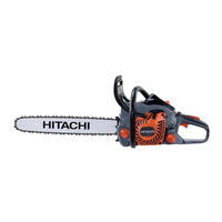 Hitachi CS40EA Handling Instructions Manual