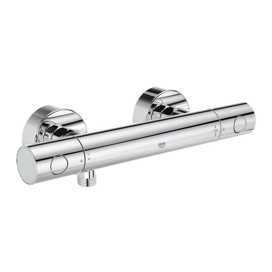 Grohe GROHTERM 1000 COSMOPOLITAN 34 065 Manual