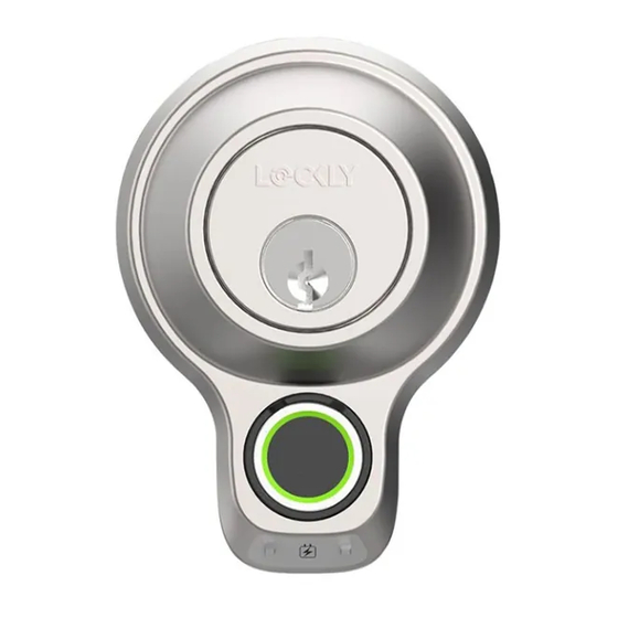 Lockly FLEX TOUCH Installation Manual
