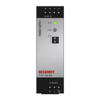 Beckhoff PS1061-2405-0000 Installation Manual