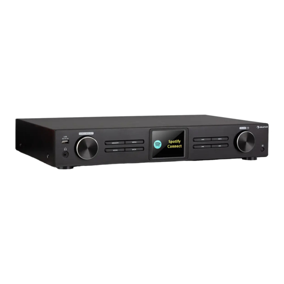auna iTuner 320 BT Manual