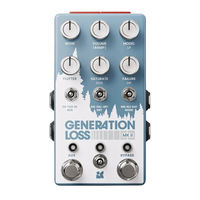 Chase Bliss Audio Generation Loss MKII Web Manual