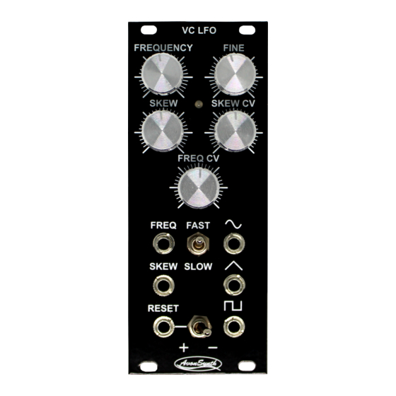 AvonSynth AVS-LFO-2 User Manual