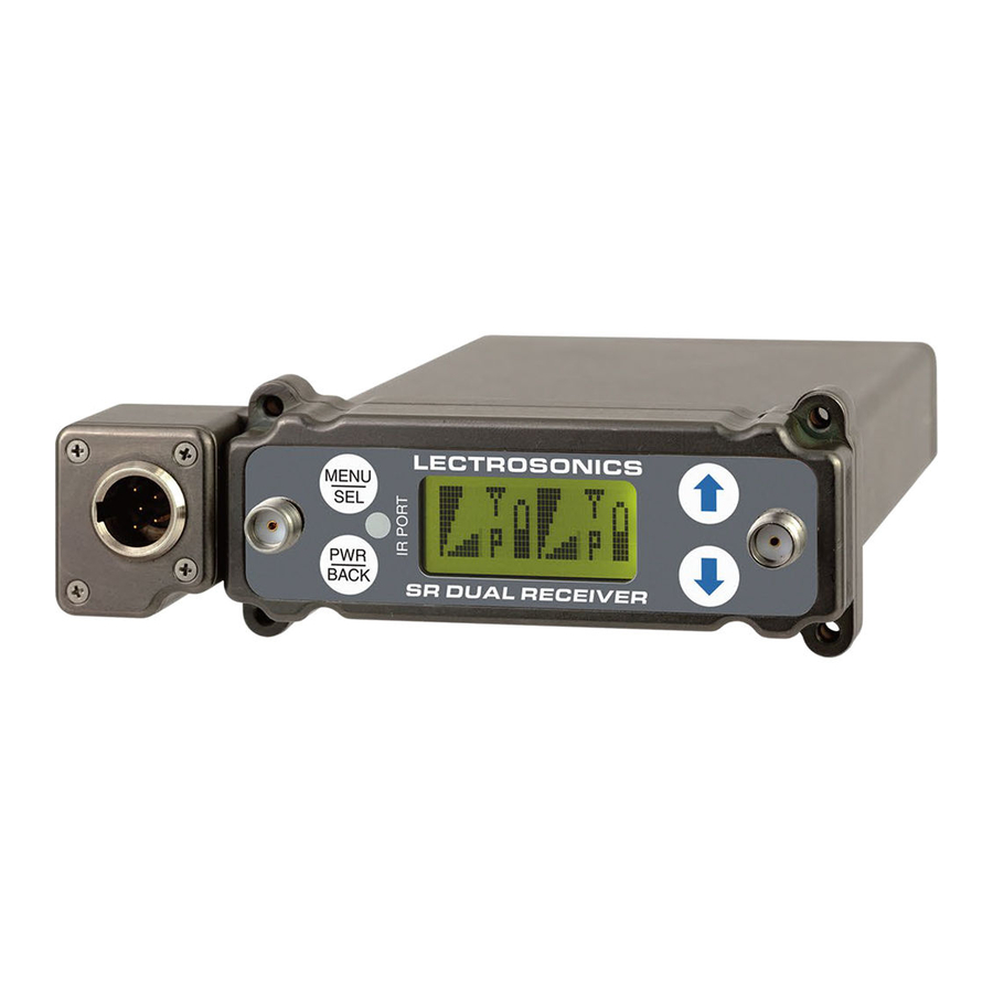 Lectrosonics SRC Quick Start Manual