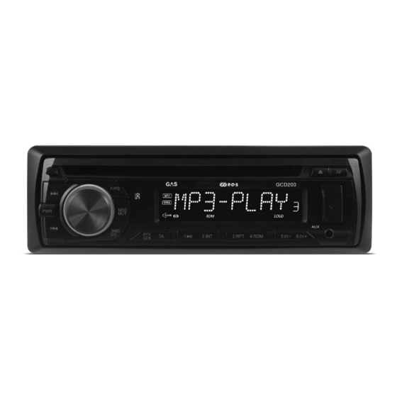 GAS GCD200 Manual