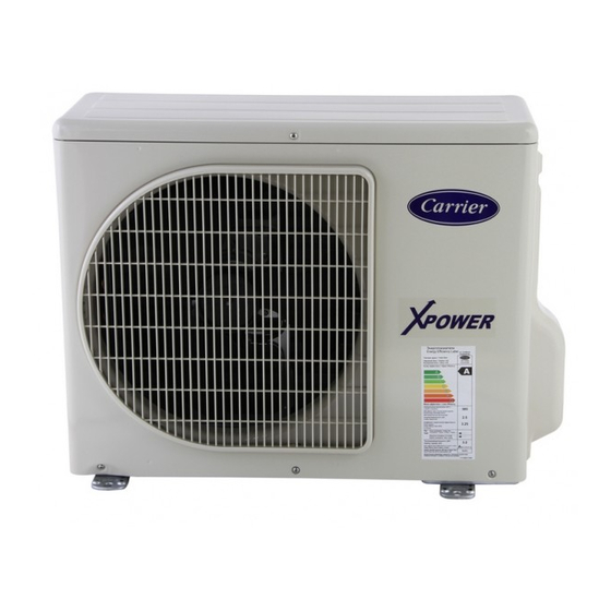 Carrier XPOWER 38VYX050 Installation Manual