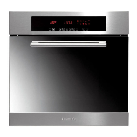 Baumatic P660SS Instruction Manual