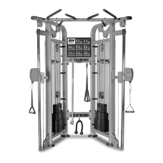 BH FITNESS Dual Adjustable Pulley Owner's Manual