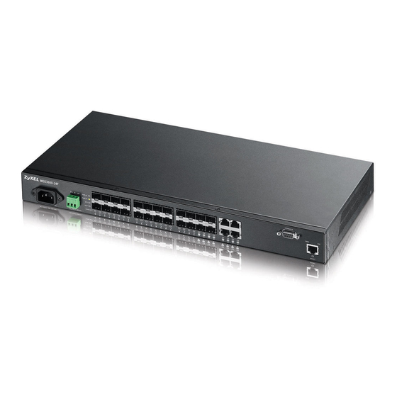 ZyXEL Communications MGS3600-24F User Manual
