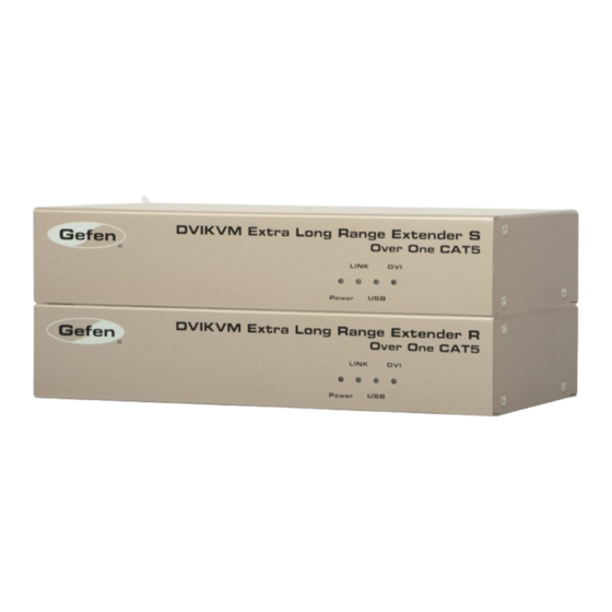 Gefen EXT-DVIKVM-ELR User Manual