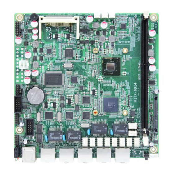 Norco MITX-6934 User Manual