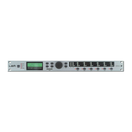 LEM DX 26 PLUS Manual