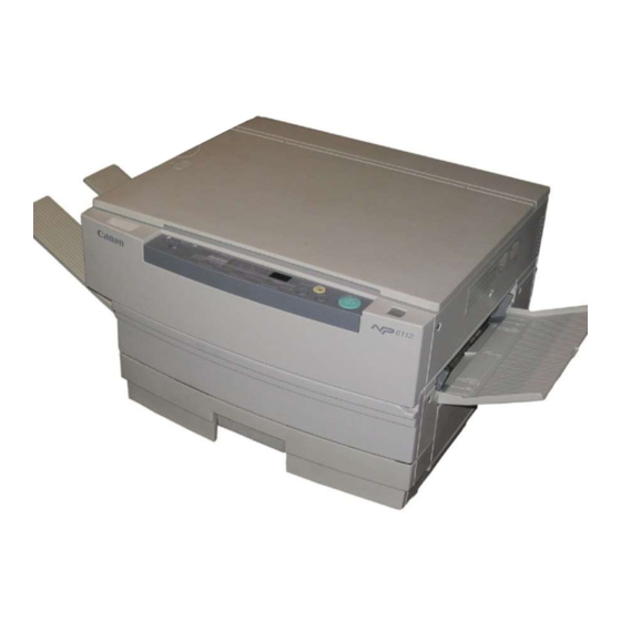 Canon NP6012F Service Manual