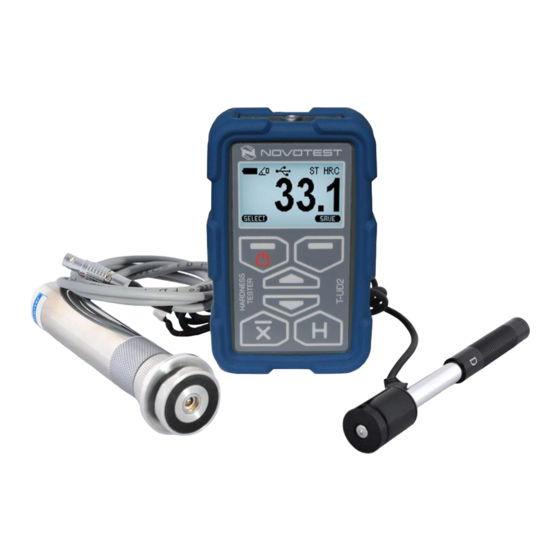 NOVOTEST T-UD2 Operating Manual