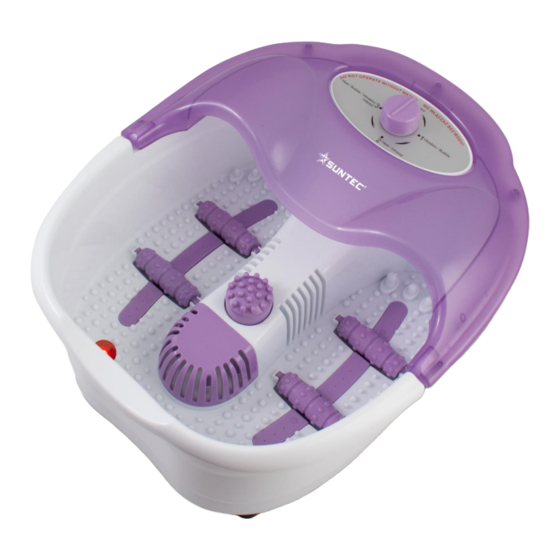 Suntec Wellness FMA-8656 comfort Instruction Manual