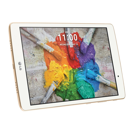 LG Gpad X 8.0 Manuals