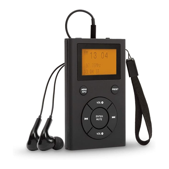 i-box Pocket Portable FM/AM Radio Manuals