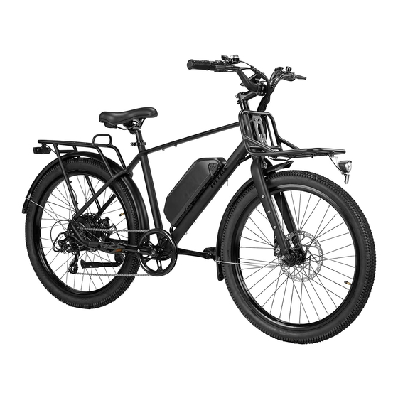 ontime BREEZE EBIKE Electric Bike Manuals