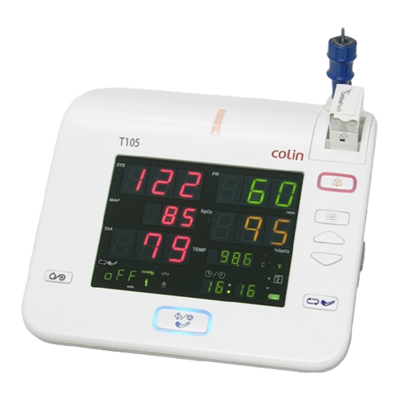 Mediana HBP-T105 Series Operator's Manual
