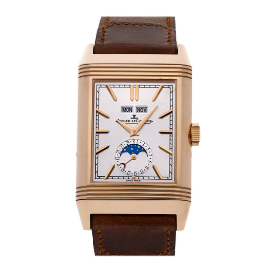 Jaeger-leCoultre Q3912530 Manual