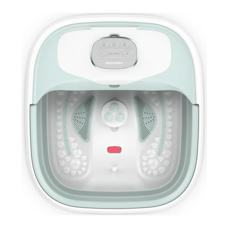 Homedics FB-640H Manual