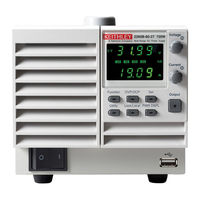 Keithley 2260B Series Quick Start Manual