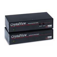 Rose electronics Crystal View Installation And Operation Manual