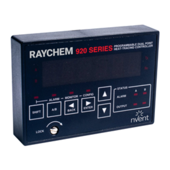 Raychem 920 Series Installation And Operation Instruction Manual