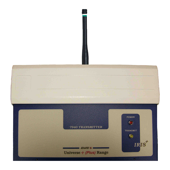 EMS 7940 IRIS+ Installation And Programming Instructions