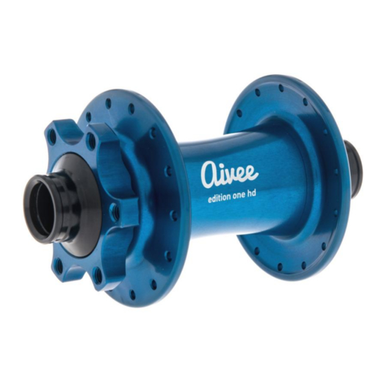 Aivee Edition one HD User Manual