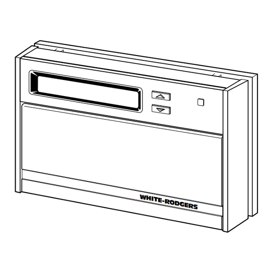 White Rodgers 1F97W-71 Operation Manual