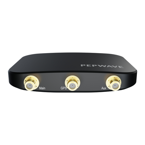peplink PEPWAVE MAX Adapter User Manual