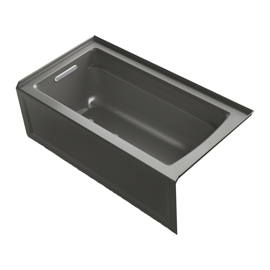 Kohler K-1123-LA Roughing-In Manual