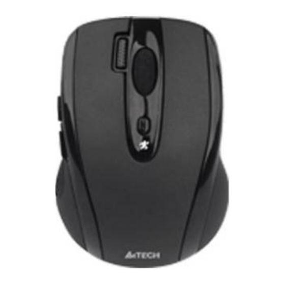 A4Tech MeetingMan G10-690F Wireless Mouse Manuals