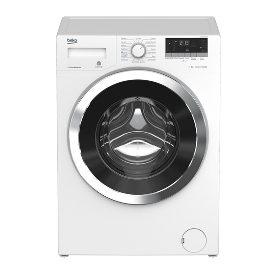 Beko WTV9633XC0 User Manual