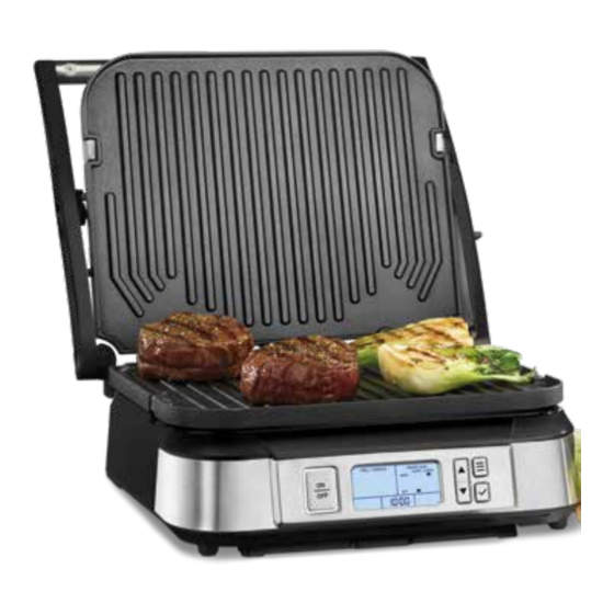 Cuisinart GR-150P1 Instruction And Recipe Booklet
