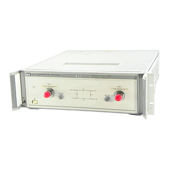 Keysight 8516A Operating And Service Manual