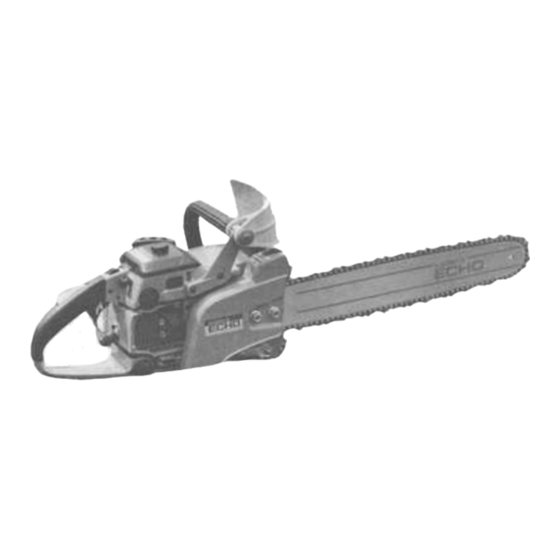 Echo CS-500VL Operator's Manual